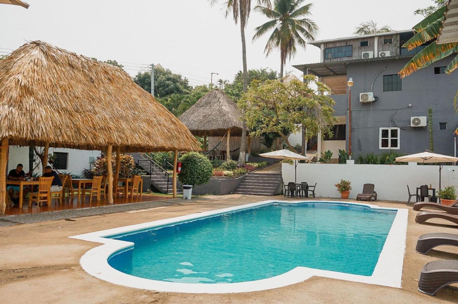 Hotel Tunco Lodge La Libertad Buitenkant foto